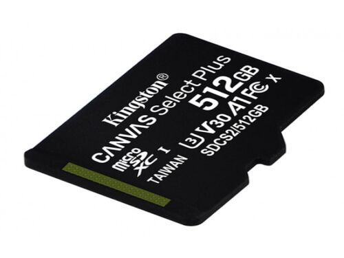 MEMORIJE KARTICE KINGSTON SDCS2/512GB/MICROSD/512GB/CLASS U3/100MB/S-85MB/S+ADAPTER